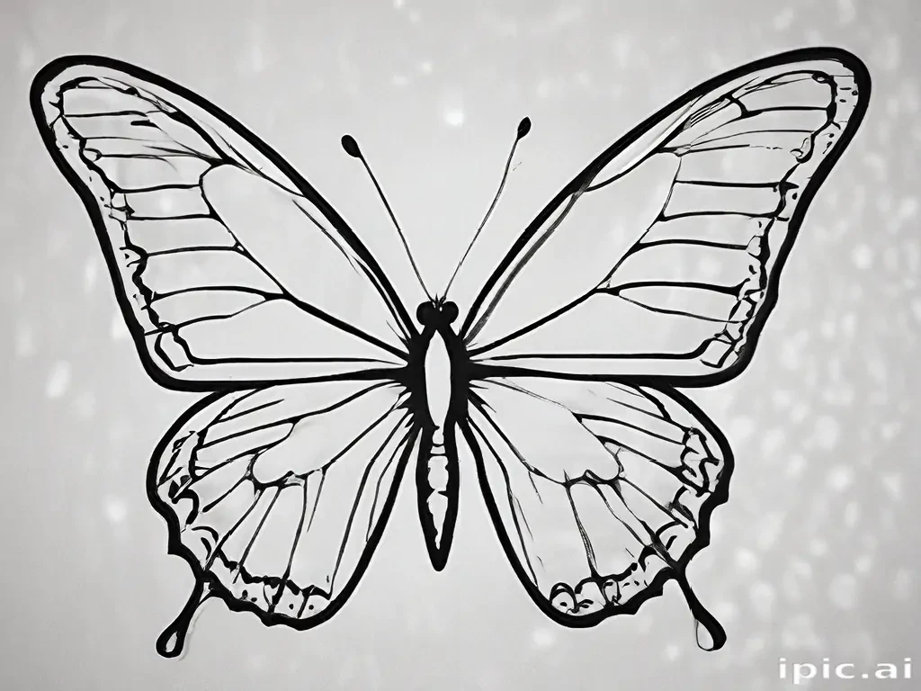 butterfly outline