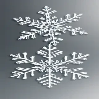 snowflake clipart transparent background