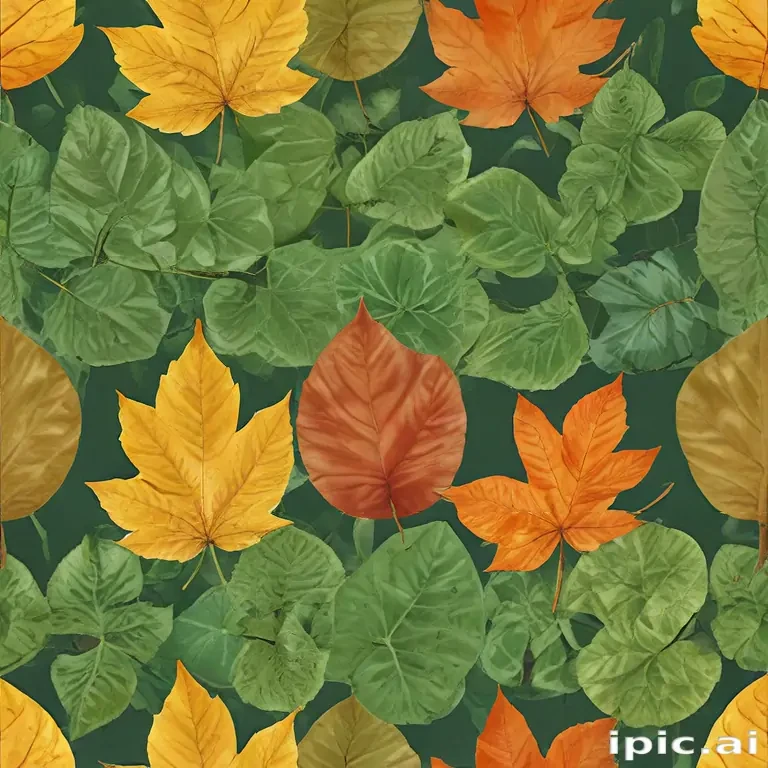 leaves no background