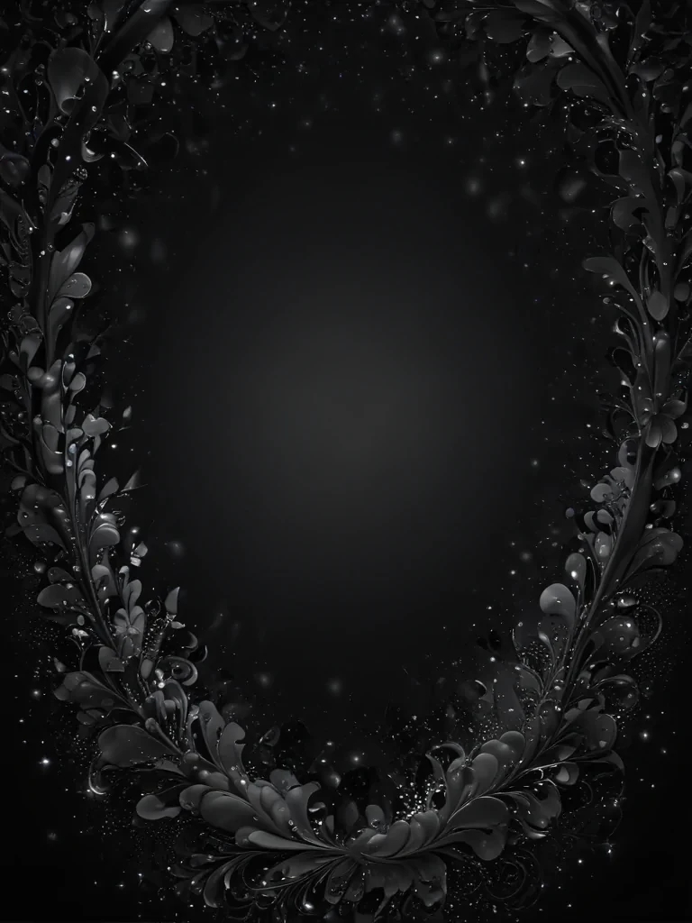 sparkling black background