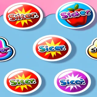 sticker clipart