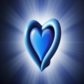 blue heart png