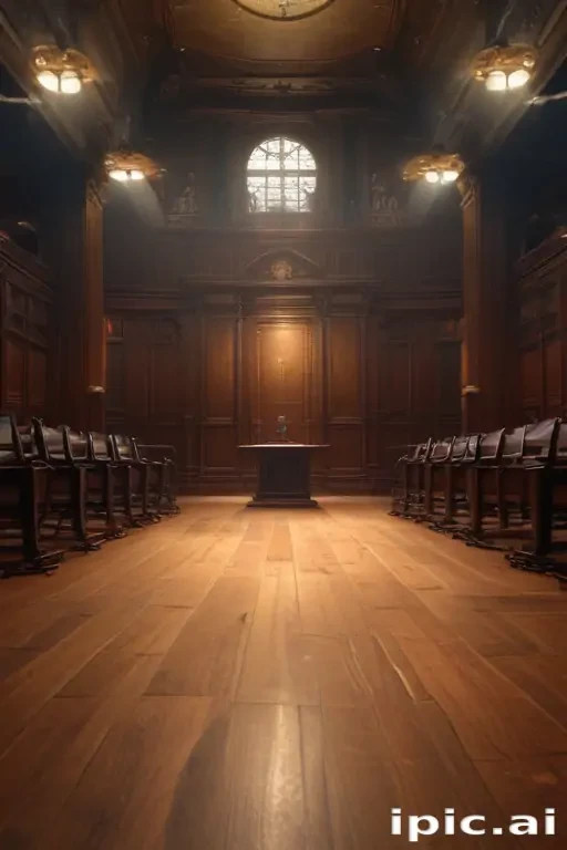 court room background