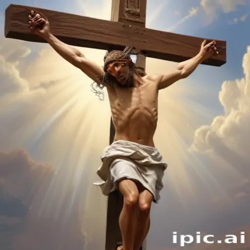 jesus on the cross pictures