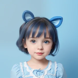 blue cute background