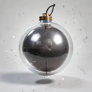 transparent bomb