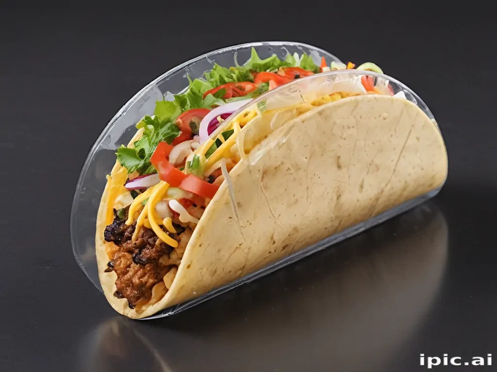 transparent taco