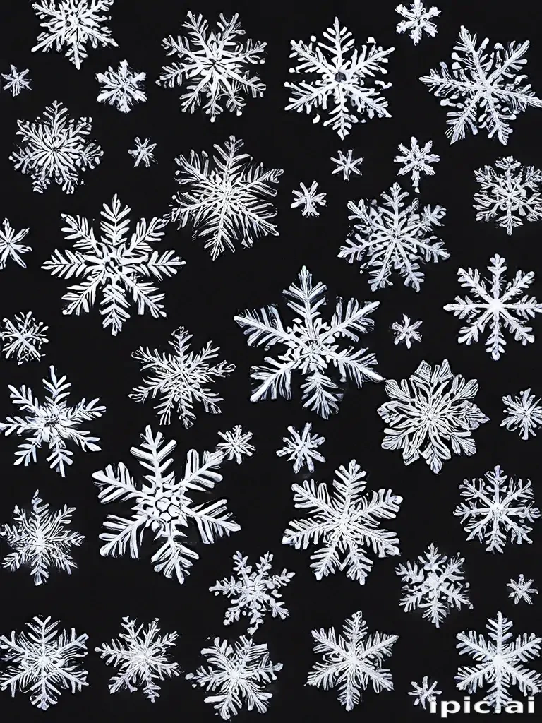 snowflakes png transparent