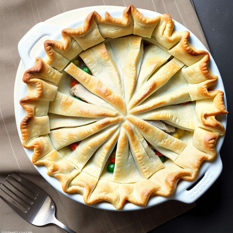 chicken pot pie with phyllo dough