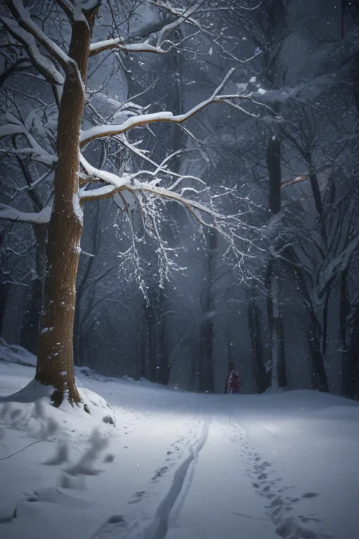 snow falling png