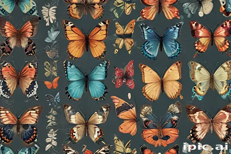 butterfly wall paper