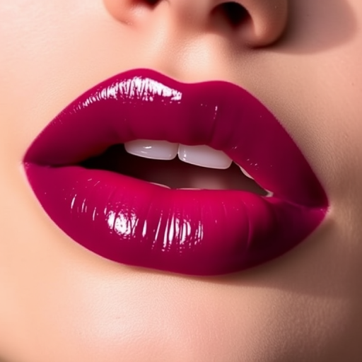 Romantic "Berry Bliss" ombré lip effect combines deep purple edges with a lighter center, creating a dimensional and alluring pout for passionate encounters