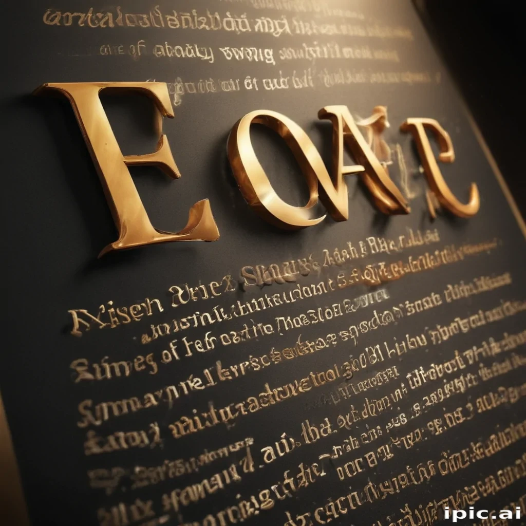 text effect