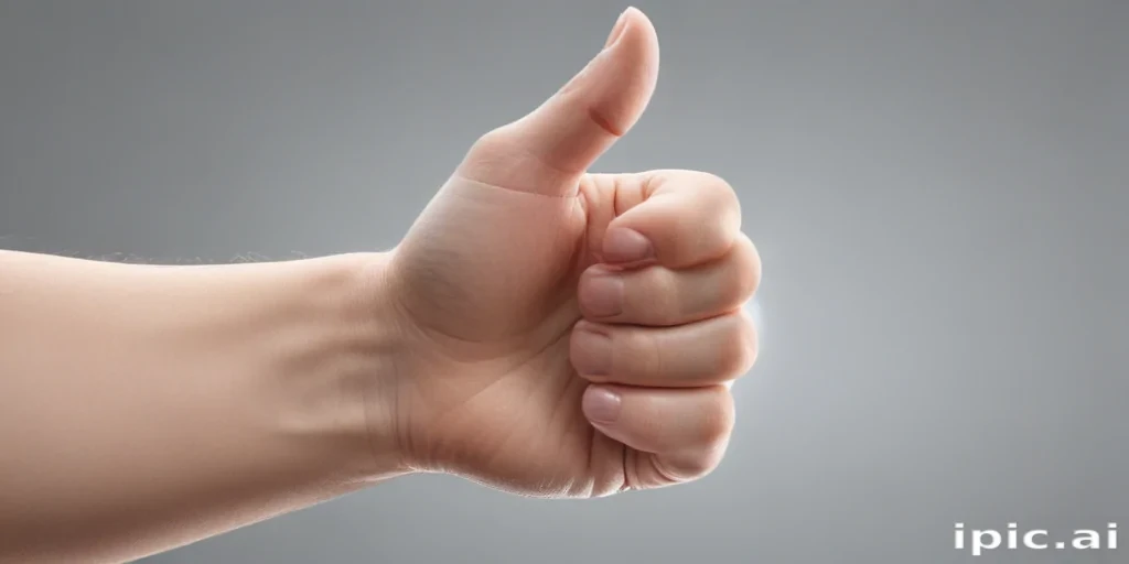 transparent thumbs up