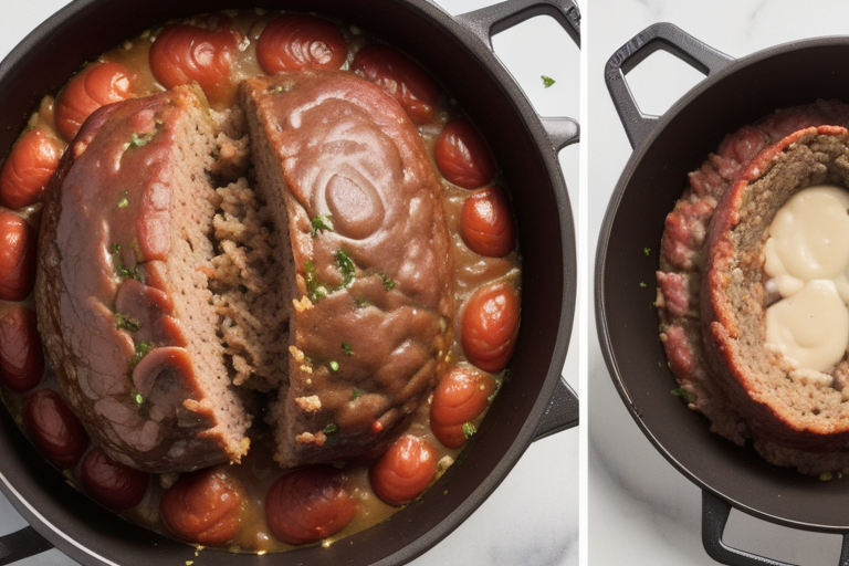 meatloaf in a dutch oven