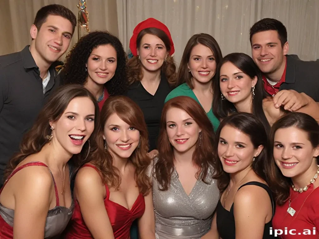holiday party pictures
