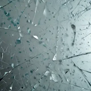 broken glass texture