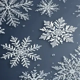 snowflake clipart transparent background