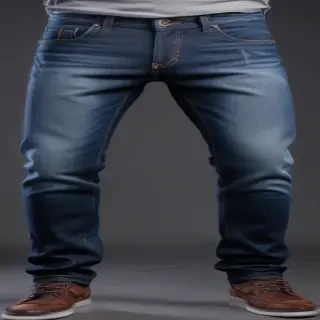 mock up jeans