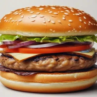 hamburger drawing
