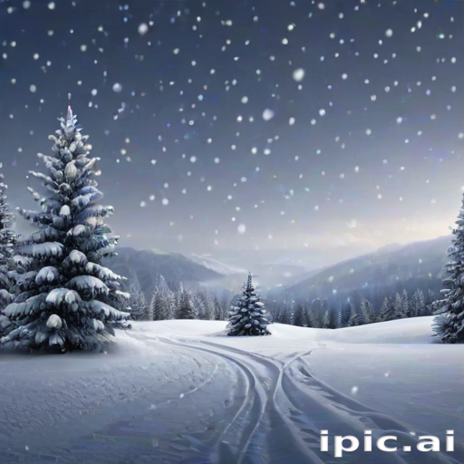 snow falling png