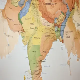 map of india