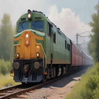 train sketch
