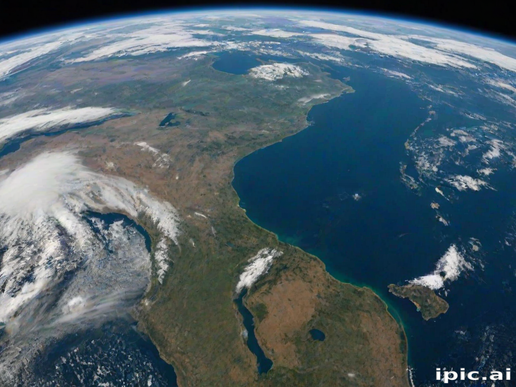 earth from space