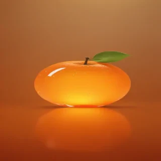 cute orange background