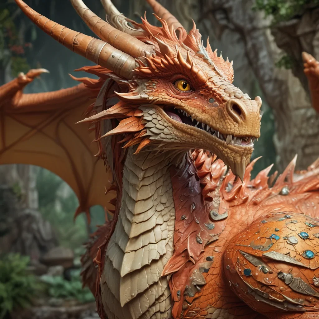 cartoon of a dragon