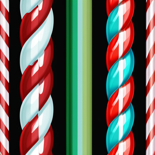 candy cane pictures to color