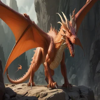 cartoon of a dragon