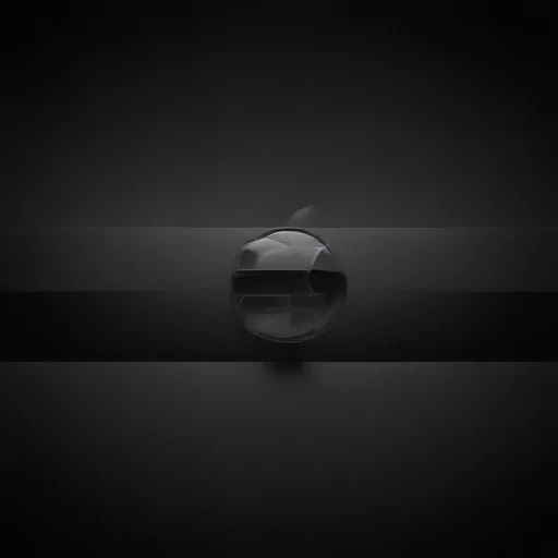 black ios wallpaper