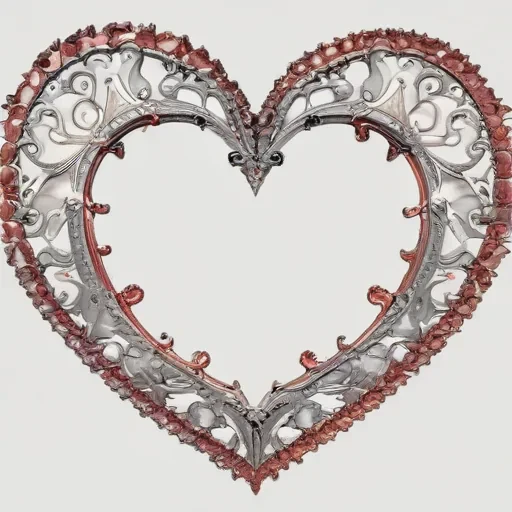 heart border png aesthetic