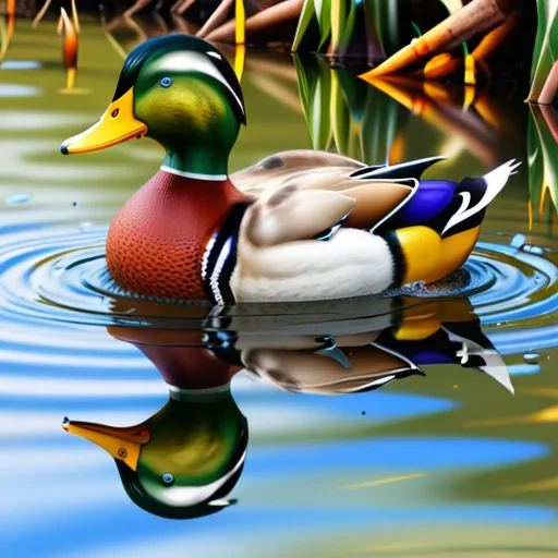 background duck