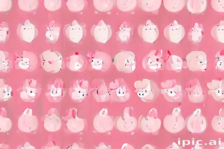 cute background pink