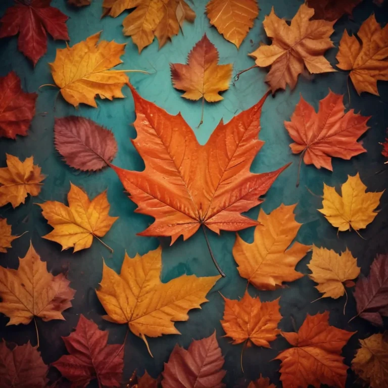 autumn leaves iphone wallpaper