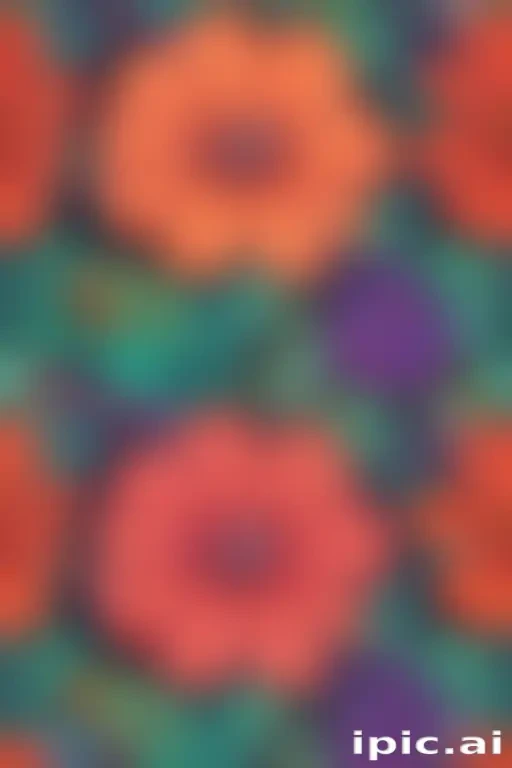 color drawing flowers