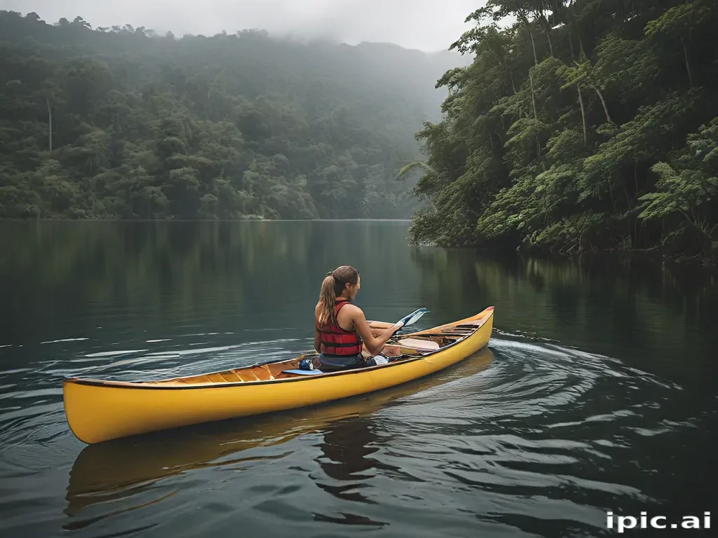 canoeing png
