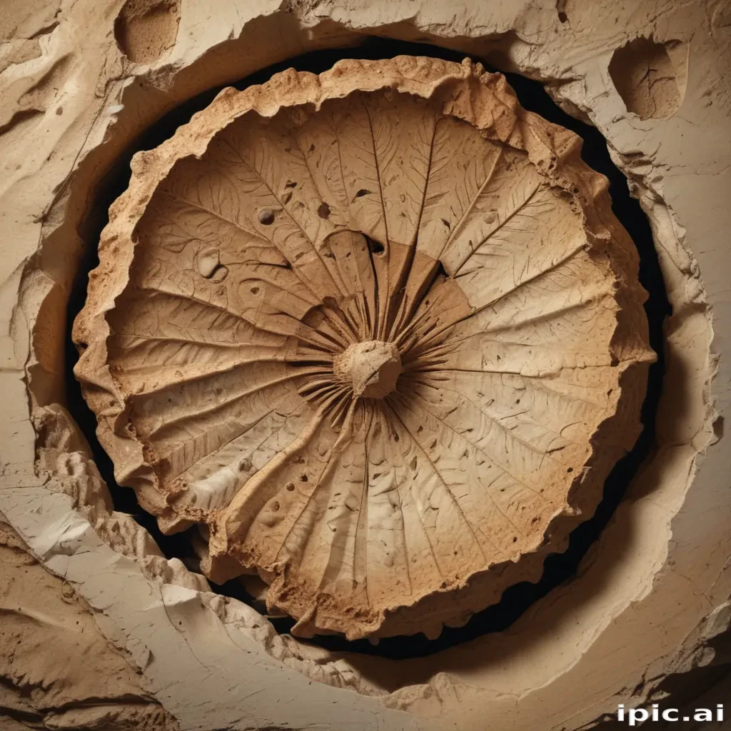 fossil drawing