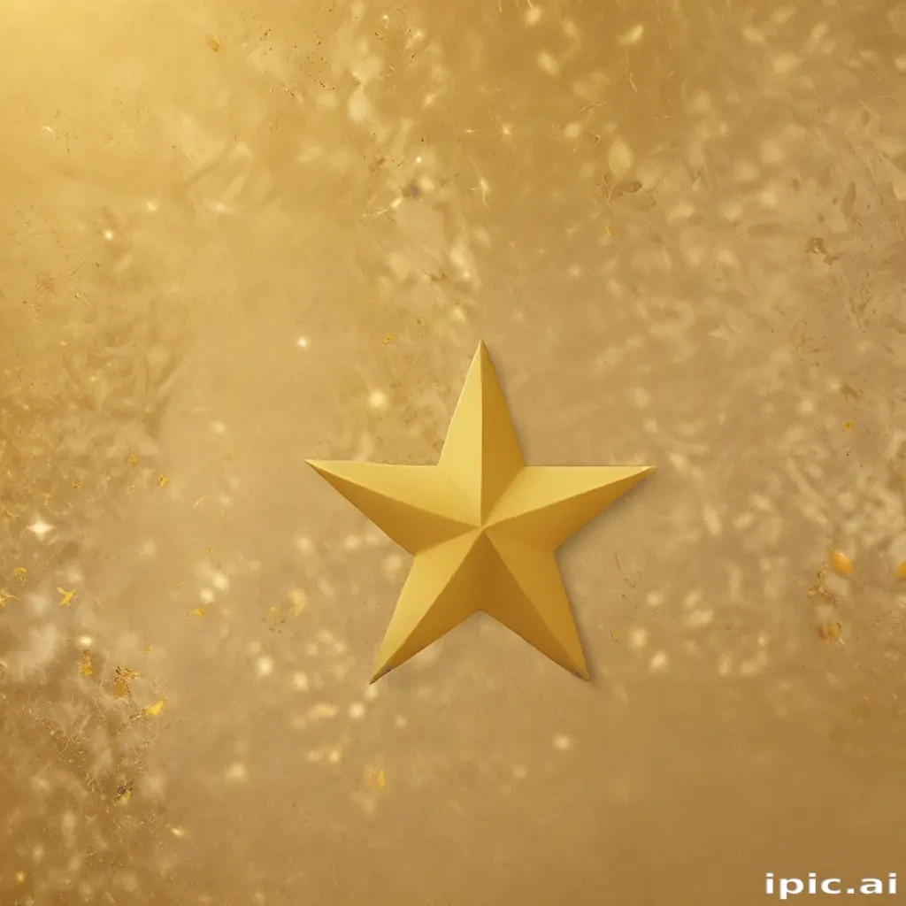 gold star background