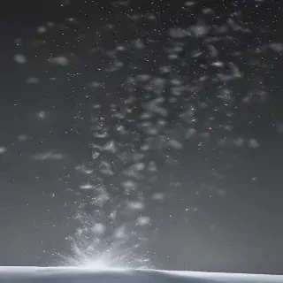 falling snow png