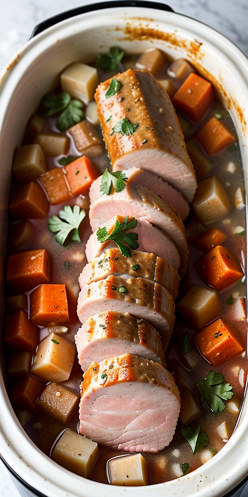 frozen pork tenderloin crock pot