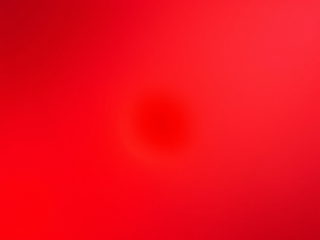 Create a smooth gradient background featuring a bold red color transitioning to a deep orange cone shading towards a soft shadow, captured with a DSLR camera at f/8 aperture, ISO 100, 50mm lens, in a top-down view for enhanced depth and clarity.