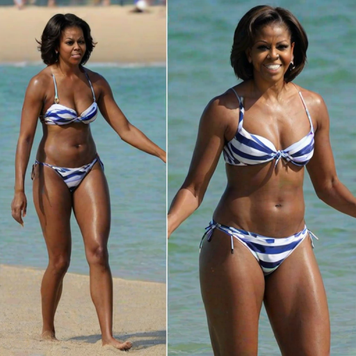 michelle obama in bikini