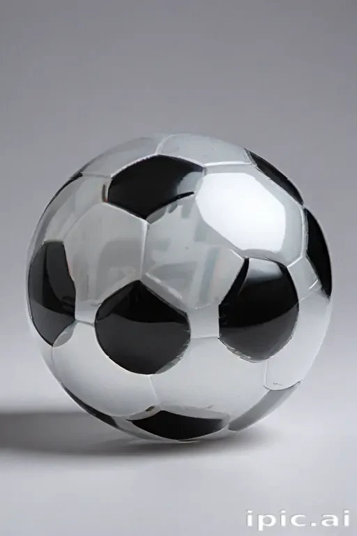 transparent soccer ball