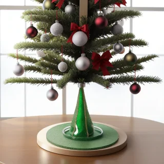 transparent christmas tree