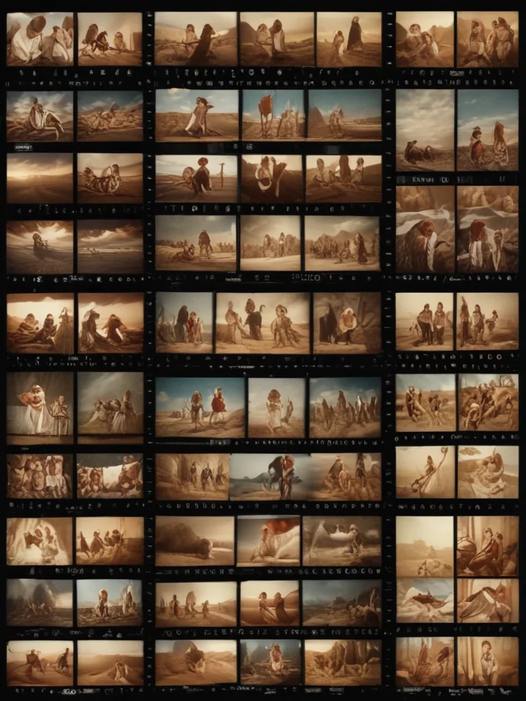 film strip template