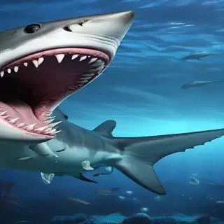 shark background