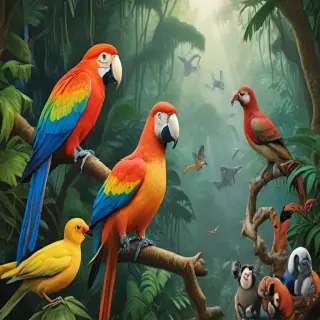 rainforest animals